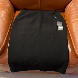 Basler Black Knee-Length Pencil Skirt for Work